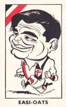 1951 Harper's Easi-Oats Famous Footballers #17 Harold Bray Front